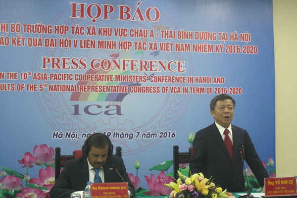 Ông Võ Kim Cự tái đắc cử Chủ tịch Liên minh HTX Việt Nam