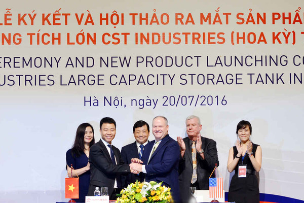 Sơn Hà hợp tác phân phối sản phẩm của Tập đoàn CST