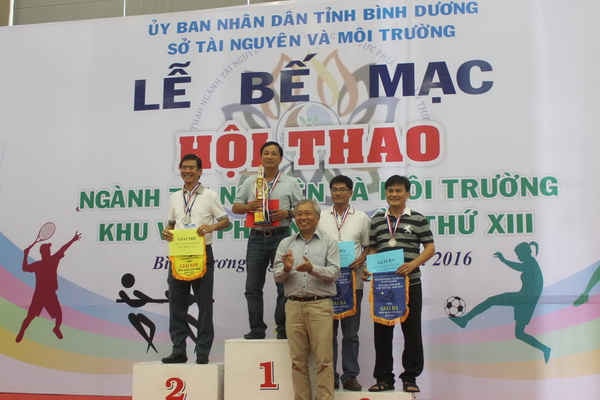 Hội thao Ngành TN&MT khu vực phía Nam 2016 thành công tốt đẹp