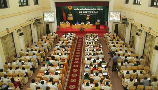 Nghệ An: Khai mạc kỳ họp thứ 2 - HĐND tỉnh khóa XVII