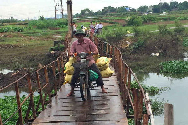 Quận Hà Đông (Hà Nội): Dân Đồng Mai mòn mỏi chờ cầu mới