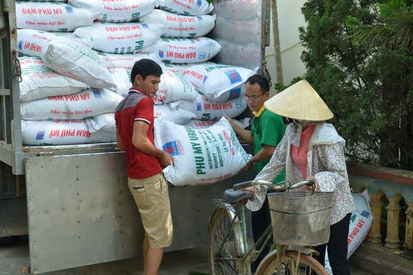 7 tháng đầu năm PVFCCo cung ứng hơn 524 ngàn tấn phân Đạm Phú Mỹ
