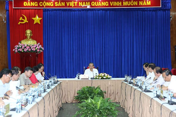 Phó Thủ tướng Thường trực Trương Hòa Bình họp xử lý khiếu nại ở các tỉnh phía Nam