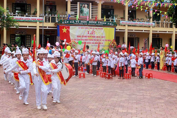 Lào Cai: Hơn 190.000 học sinh tưng bừng ngày hội tới trường