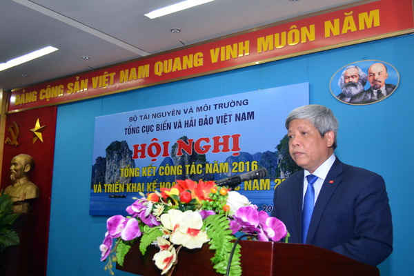 Tổng cục Biển và Hải đảo Việt Nam: Hoàn thành xuất sắc nhiệm vụ năm 2016