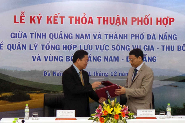 Quảng Nam, Đà Nẵng cùng quản lý nguồn nước Vu Gia – Thu Bồn: Cú bắt tay lịch sử