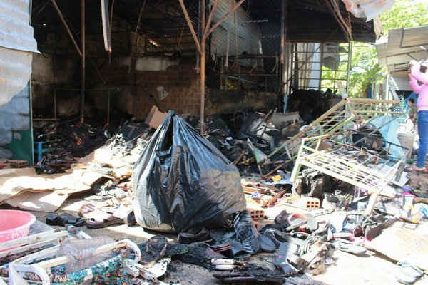 Gia Lai: Bà hỏa thiêu rụi chợ huyện Kông Chro