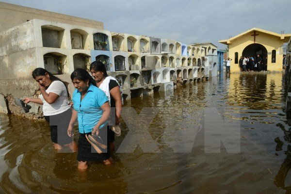 Mưa lớn nhiều ngày gây lũ lụt ở Peru khiến ít nhất 25 người thiệt mạng