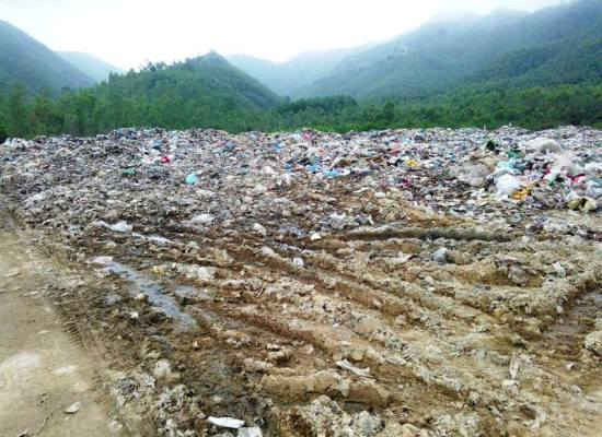 Bãi chôn lấp chất thải rắn TX An Nhơn (Bình Định): Quá tải, ô nhiễm trầm trọng