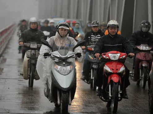 Thời tiết ngày 25/3: Miền Bắc trở rét, Hà Nội và nhiều vùng có mưa