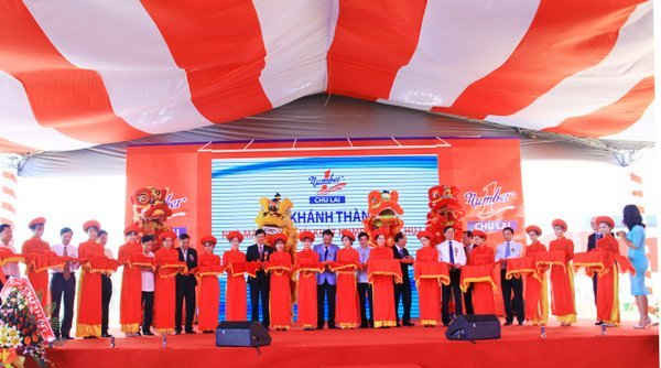 Tân Hiệp Phát chính thức vân hành Nhà máy nước giải khát Number One Chu Lai lớn nhất thế giới