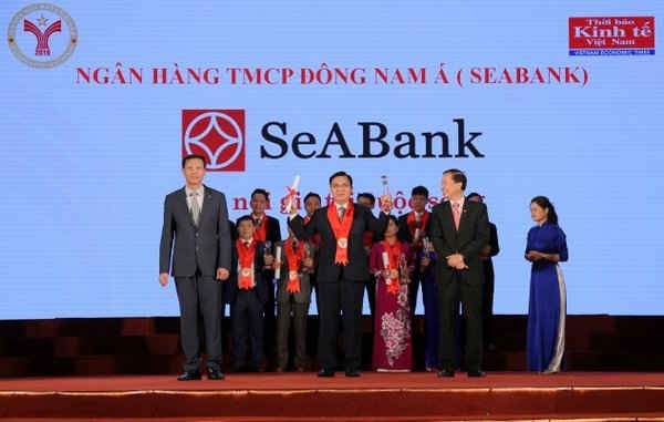 SeABank lần thứ 8 liên tiếp nhận giải thưởng "Thương hiệu mạnh Việt Nam"
