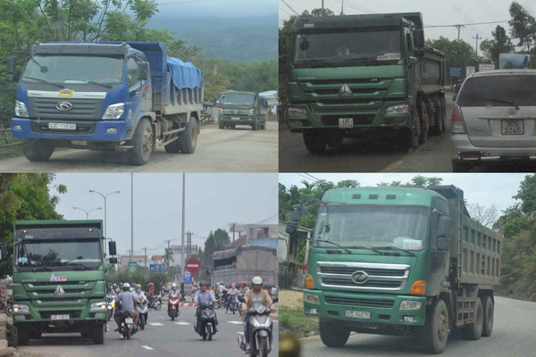 Quảng Nam – Đà Nẵng: Xe tải tung hoành trong dịp lễ