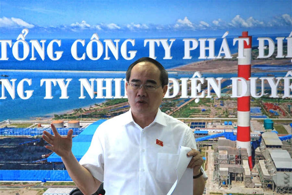 Ông Nguyễn Thiện Nhân: Trung tâm Điện lực Duyên Hải phải bảo vệ tốt môi trường