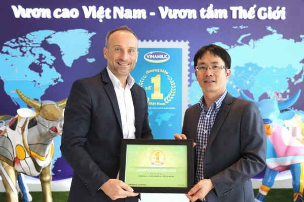 Vinamilk 3 năm liên tiếp nằm trong top những thương hiệu được lựa chọn nhiều nhất ở Việt Nam