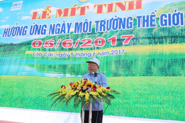 Lào Cai: Cam kết bảo vệ môi trường môi trường vì sự phát triển bền vững
