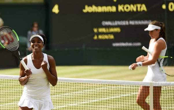 Venus Williams lần thứ 9 vào chung kết Wimbledon