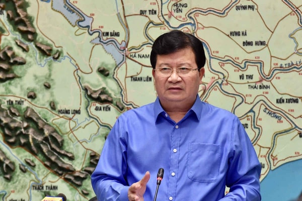 Phó Thủ tướng Trịnh Đình Dũng chỉ đạo ứng phó mưa lũ, khắc phục hậu quả bão số 2