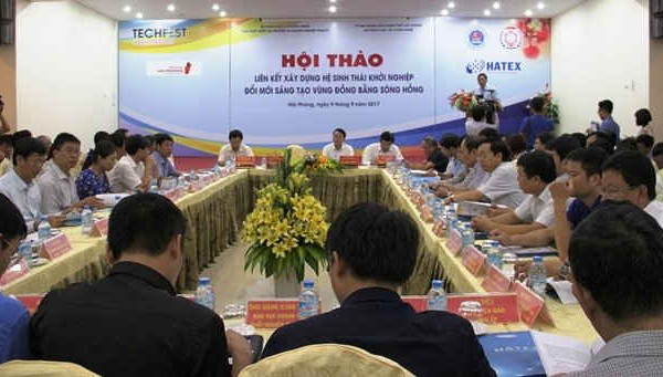 Hội thảo Liên kết xây dựng Hệ sinh thái khởi nghiệp đổi mới sáng tạo vùng Đồng bằng Sông Hồng