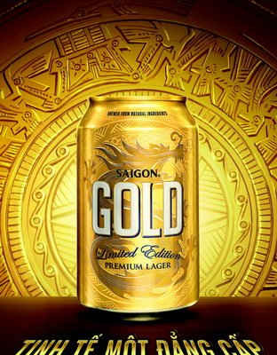 Saigon Gold – Luồng gió mới của thị trường bia Việt