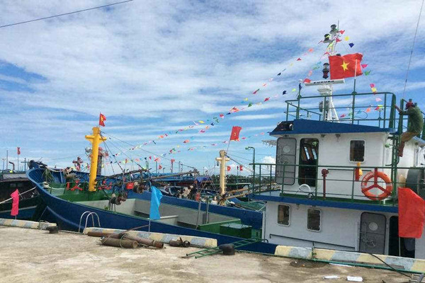 Thừa Thiên Huế: Hạ thủy tàu vỏ thép hơn 18 tỷ đồng