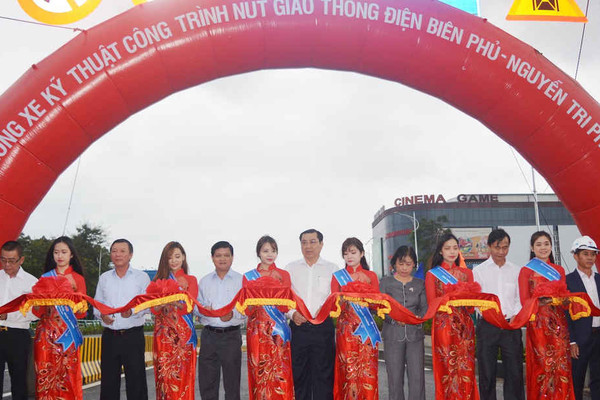 Đà Nẵng: Nút giao Điện Biên Phủ - Nguyễn Tri Phương thông xe kỹ thuật, kịp phục vụ APEC 2017