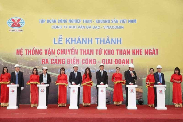 Quảng Ninh:  Đưa hệ thống vận chuyển than trị giá 1.300 tỷ vào hoạt động
