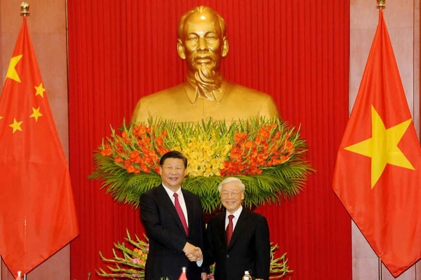Tổng Bí thư Nguyễn Phú Trọng hội đàm với Tổng Bí thư, Chủ tịch Trung Quốc Tập Cận Bình