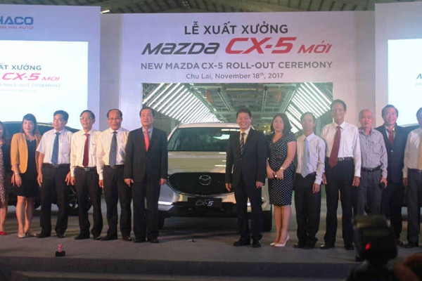 Chính thức ra mắt mẫu xe Mazda CX-5 mới