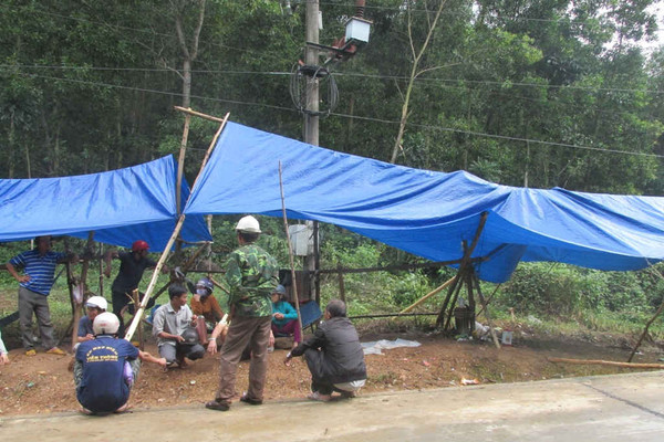 Bình Định: Dân phản đối xây dựng bãi rác tạm của huyện Hoài Ân
