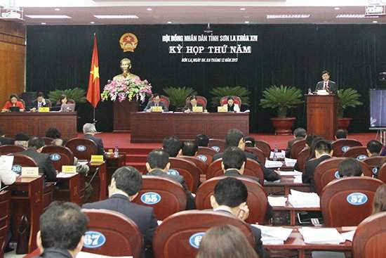 Sơn La: Khai mạc kỳ họp thứ 5, HĐND tỉnh Khóa XIV