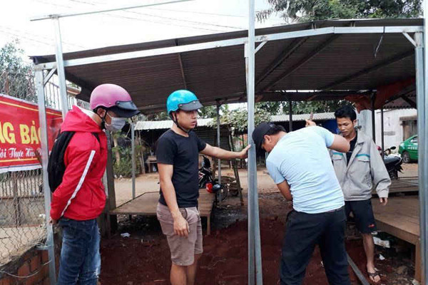 Gia Lai: Cô trò vận động xây chợ, BVMT nông thôn