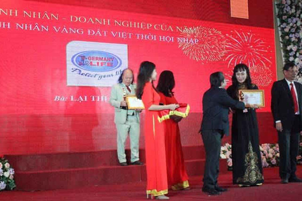 Sản phẩm vì môi trường nhận Giải thưởng Thương hiệu bán chạy nhất Việt Nam 2017