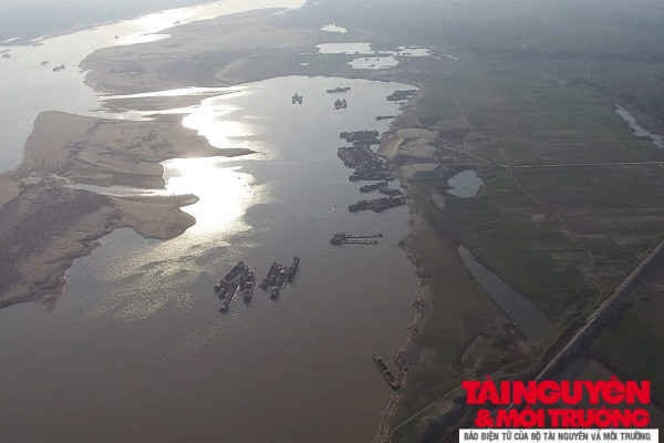 Hà Nội: Chấp thuận khai thác mỏ cát làm vật liệu san lấp ở Đan Phượng