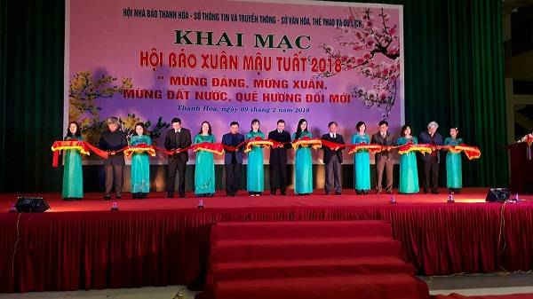 Thanh Hóa: Khai mạc Hội báo Xuân Mậu Tuất 2018.