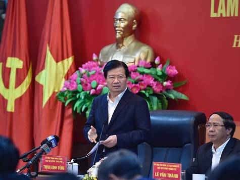 Phó Thủ tướng Trịnh Đình Dũng làm việc tại TP Hải Phòng