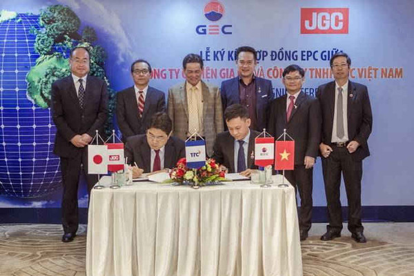Ngành năng lượng TTC ký kết hợp đồng EPC với JGC Việt Nam