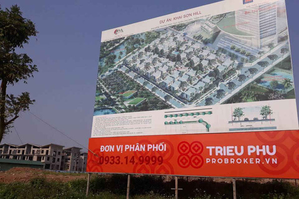 Long Biên - Hà Nội: Phớt lờ lệnh đình chỉ, dự án Khai Sơn Hill vẫn ngang nhiên thi công