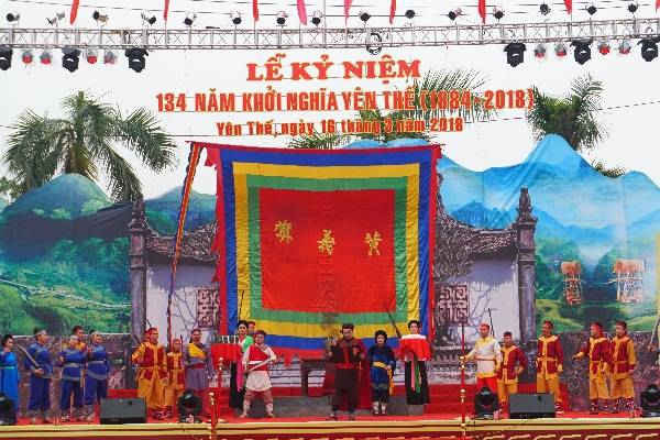 Bắc Giang: Long trọng tổ chức lễ hội kỷ niệm 134 năm Khởi nghĩa Yên Thế