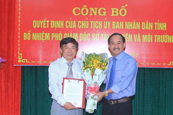 Ông Nguyễn Hữu Nam giữ chức vụ Phó Giám đốc Sở TN&MT Quảng Trị