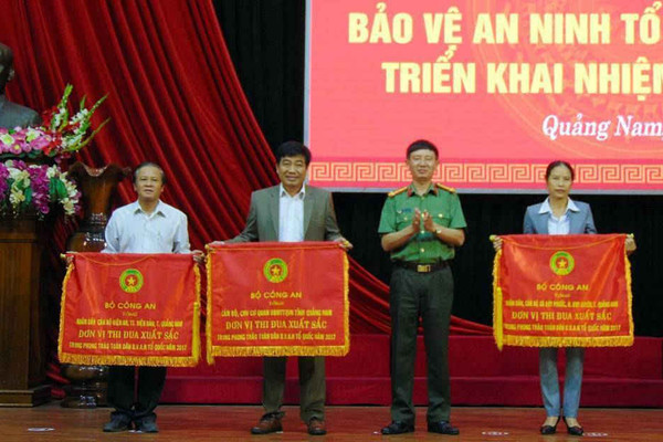 Quảng Nam tổ chức hội nghị tổng kết phong trào toàn dân bảo về an ninh Tổ quốc