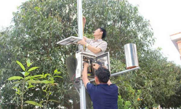 Nghệ An: Lắp đặt 7 trạm quan trắc khí tượng cảnh báo cháy rừng