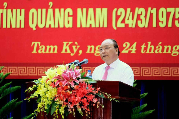 Thủ tướng mong Quảng Nam tạo cực tăng trưởng mới