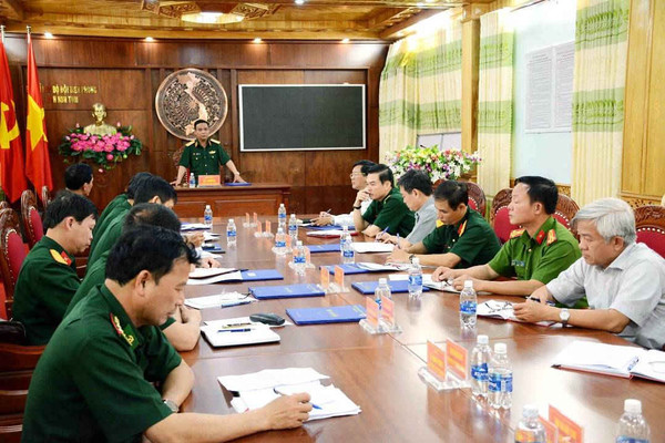 Đoàn công tác Bộ Quốc phòng làm việc với Bộ Chỉ huy Bộ đội Biên phòng tỉnh Kon Tum
