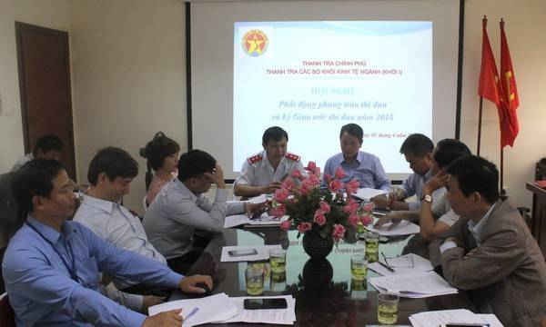 Thanh tra 6 Bộ ký kết giao ước thi đua
