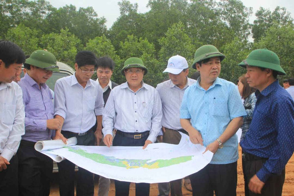 Khảo sát địa điểm dự kiến đầu tư dự án nông nghiệp công nghệ cao tại Quảng Trị