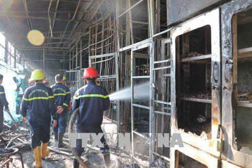 Cháy cơ sở sản xuất sâm ngọc linh ở thành phố Đà Lạt