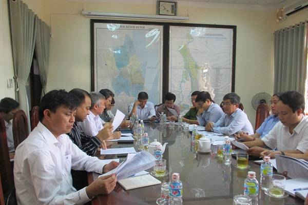 Đoàn công tác Bộ TN&MT làm việc với tỉnh Bình Định về chương trình hưởng ứng Ngày môi trường thế giới 2018