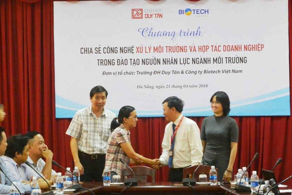 Đà Nẵng: Hợp tác doanh nghiệp đào tạo nguồn nhân lực ngành môi trường