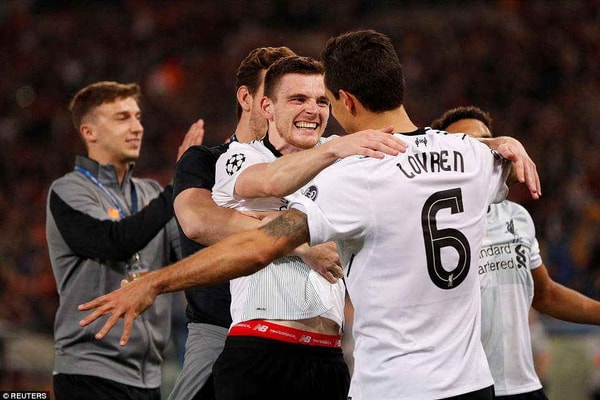 Thua Roma 4-2, Liverpool vẫn vào chung kết gặp Real